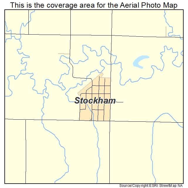Stockham, NE location map 