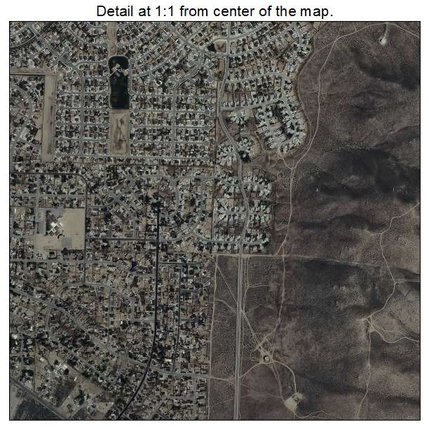 Cold Springs, Nevada aerial imagery detail