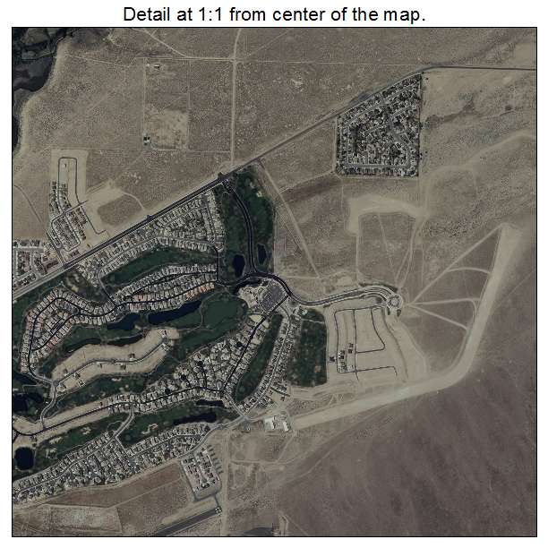 Dayton, Nevada aerial imagery detail