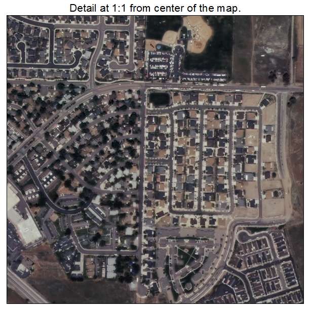 Gardnerville, Nevada aerial imagery detail