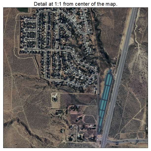 Indian Hills, Nevada aerial imagery detail