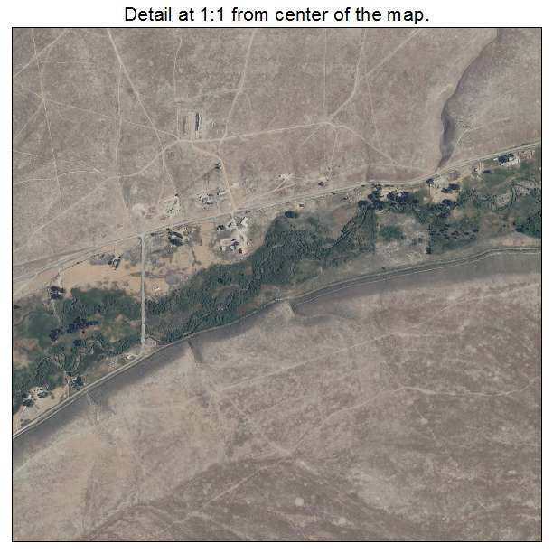 McDermitt, Nevada aerial imagery detail