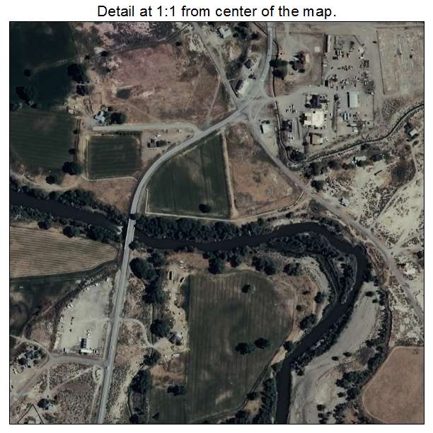 Nixon, Nevada aerial imagery detail