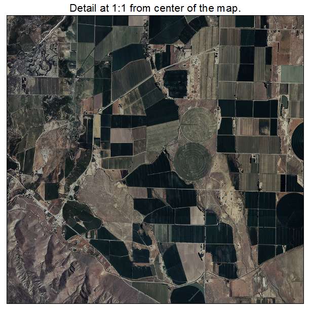 Smith Valley, Nevada aerial imagery detail