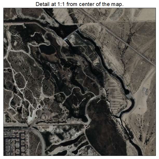 Whitney, Nevada aerial imagery detail