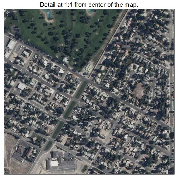 Winnemucca, Nevada aerial imagery detail