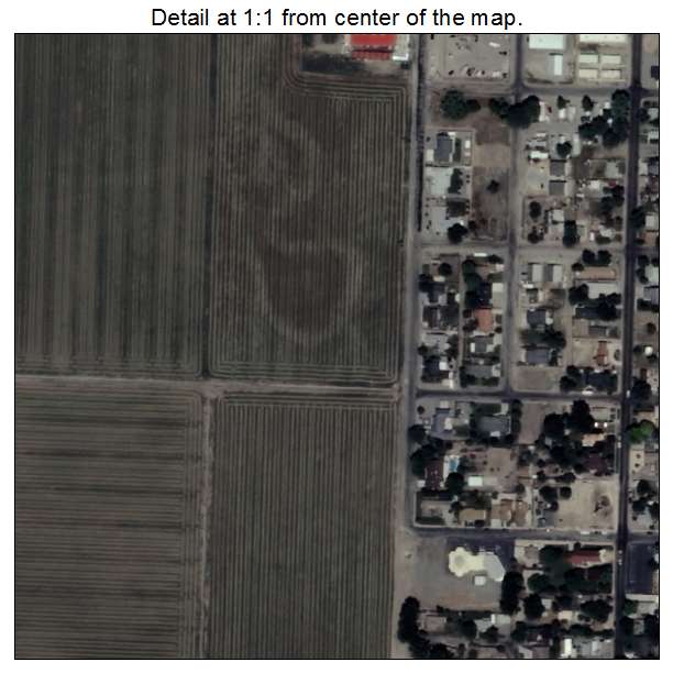 Yerington, Nevada aerial imagery detail