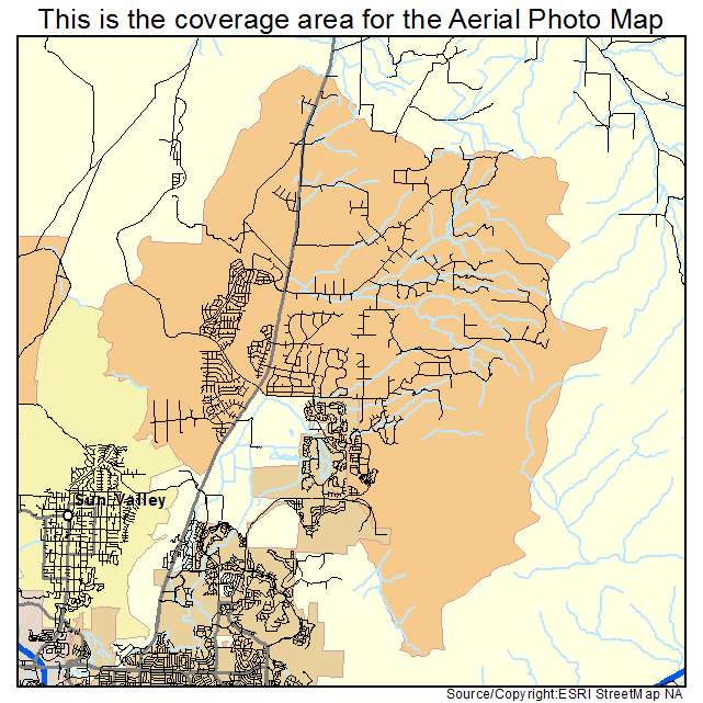 Spanish Springs, NV location map 