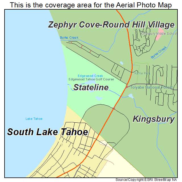 Stateline, NV location map 