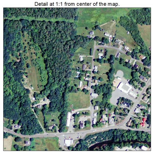 Enfield, New Hampshire aerial imagery detail