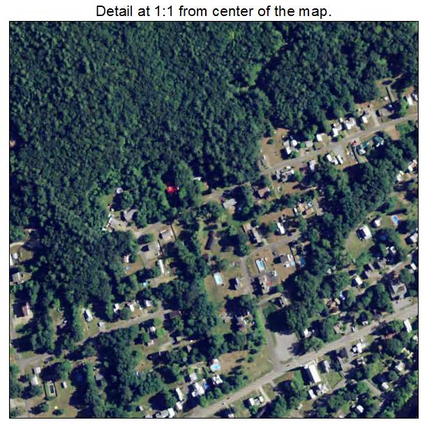 Hinsdale, New Hampshire aerial imagery detail