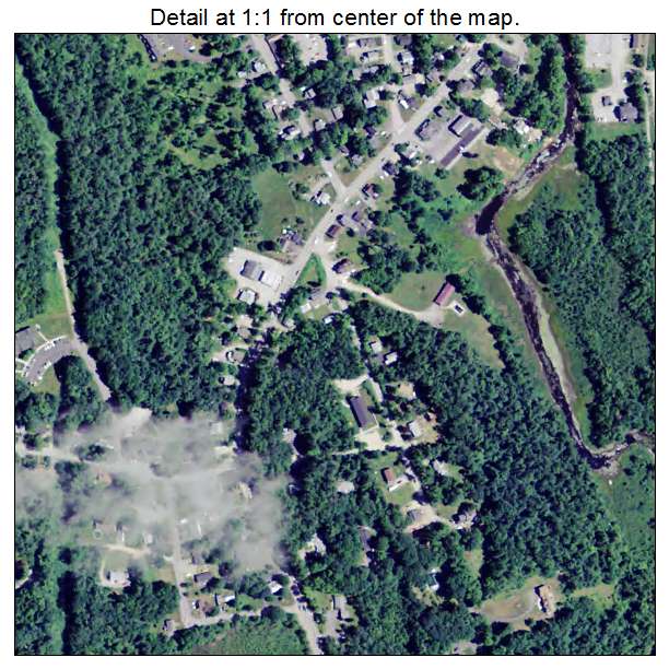 Jaffrey, New Hampshire aerial imagery detail