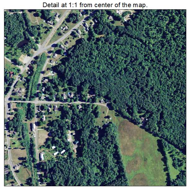 West Swanzey, New Hampshire aerial imagery detail