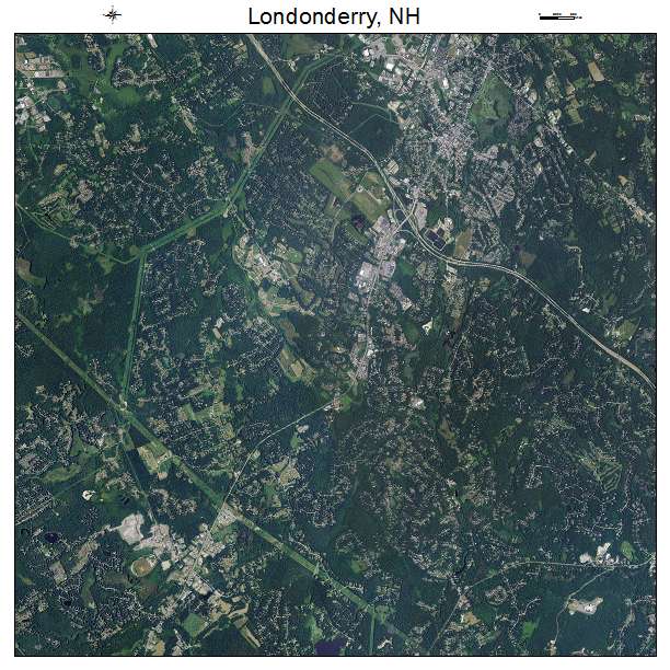 Londonderry, NH air photo map