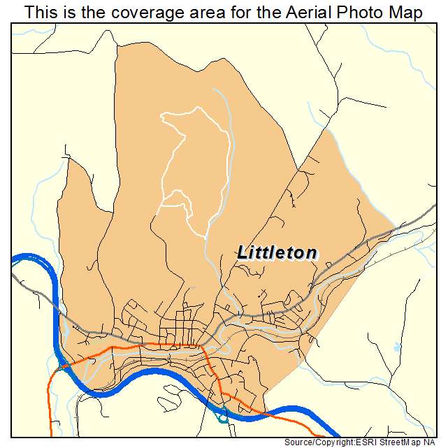 Littleton, NH location map 
