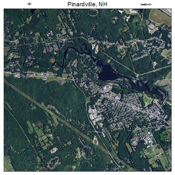 Pinardville, NH air photo map