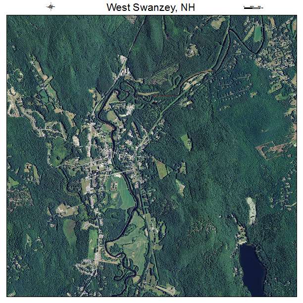 West Swanzey, NH air photo map