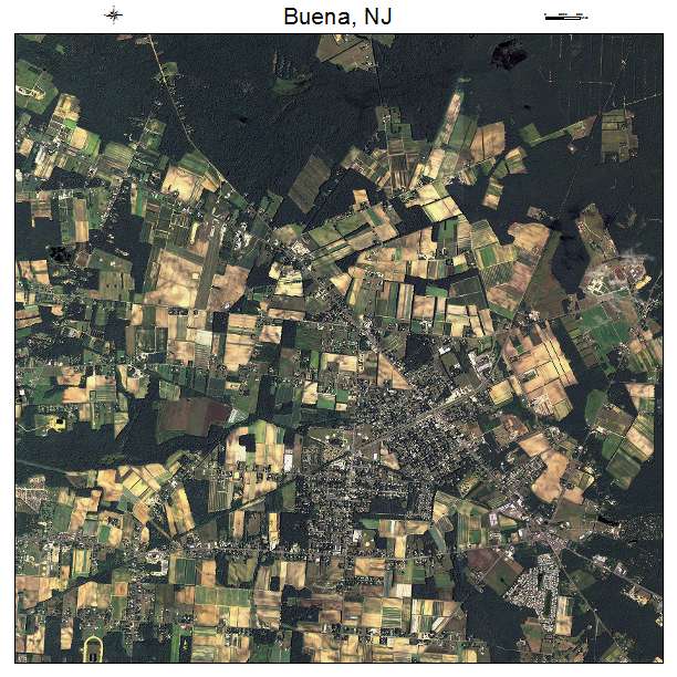 Buena, NJ air photo map