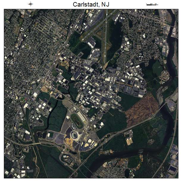 Carlstadt, NJ air photo map