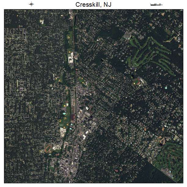Cresskill, NJ air photo map