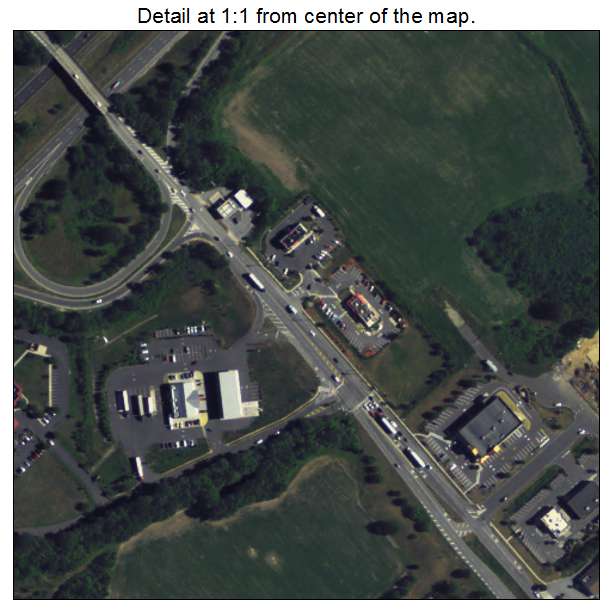 Beckett, New Jersey aerial imagery detail