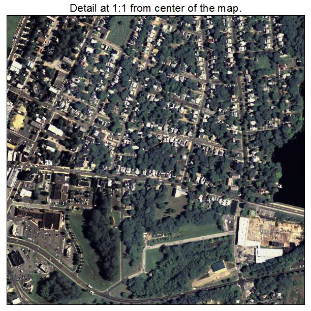 Bridgeton, New Jersey aerial imagery detail
