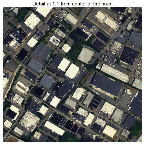 Carlstadt, New Jersey aerial imagery detail