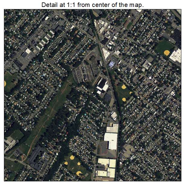 Clifton, New Jersey aerial imagery detail