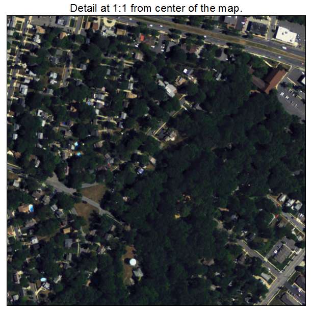Erlton Ellisburg, New Jersey aerial imagery detail