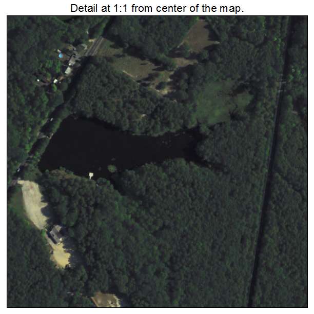 Gibbsboro, New Jersey aerial imagery detail