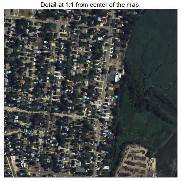 Paulsboro, New Jersey aerial imagery detail