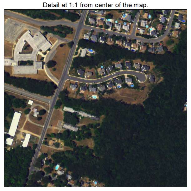 Ramtown, New Jersey aerial imagery detail