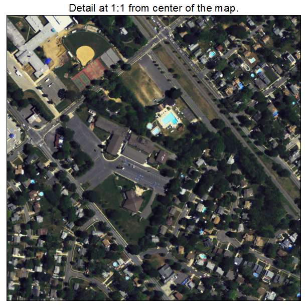 Stratford, New Jersey aerial imagery detail