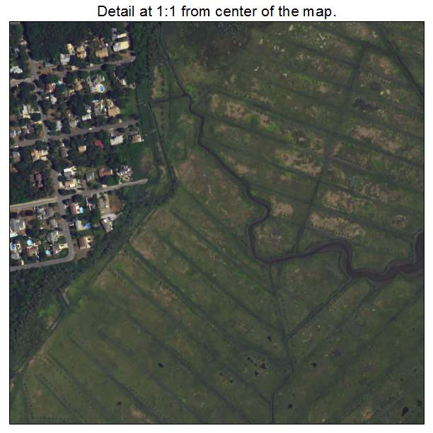 Tuckerton, New Jersey aerial imagery detail