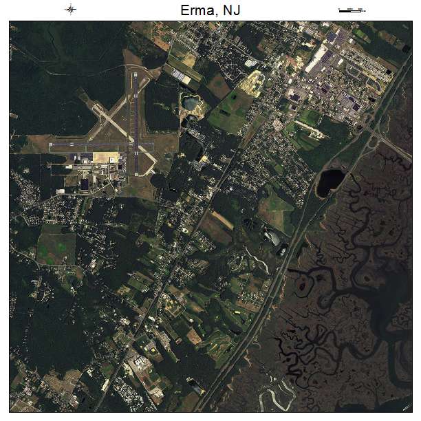 Erma, NJ air photo map