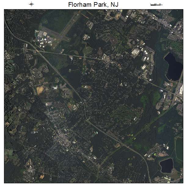 Florham Park, NJ air photo map