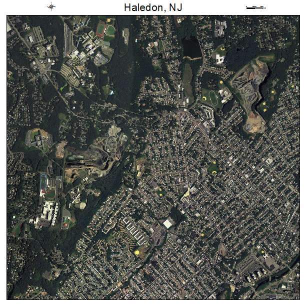 Haledon, NJ air photo map