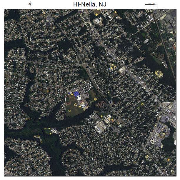Hi Nella, NJ air photo map