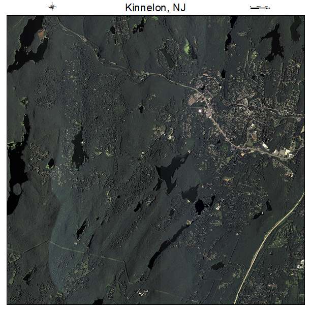 Kinnelon, NJ air photo map