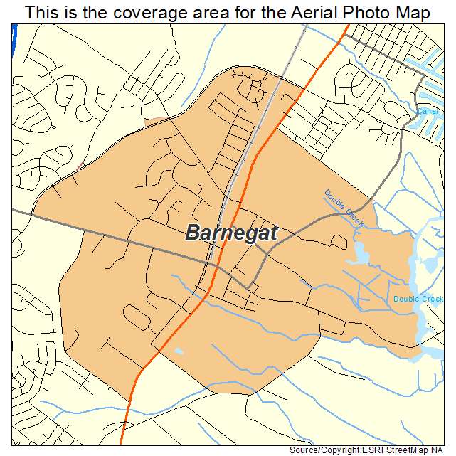 Barnegat, NJ location map 