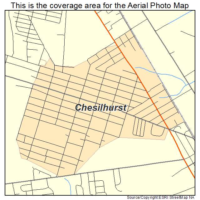 Chesilhurst, NJ location map 