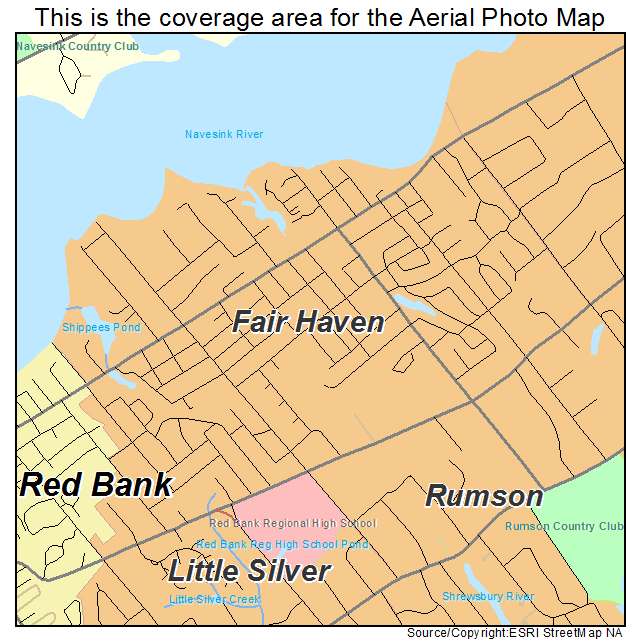 Fair Haven, NJ location map 