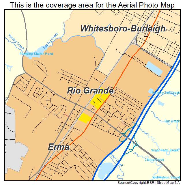 Rio Grande, NJ location map 