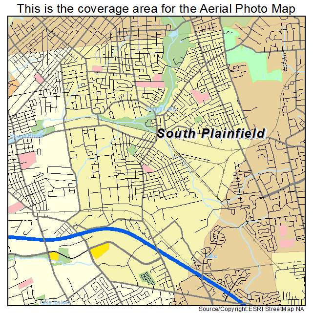 South Plainfield, NJ location map 