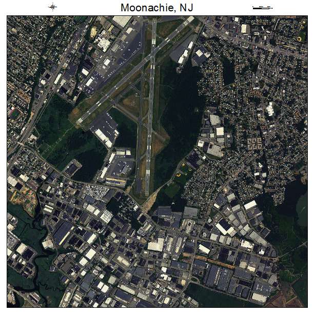 Moonachie, NJ air photo map