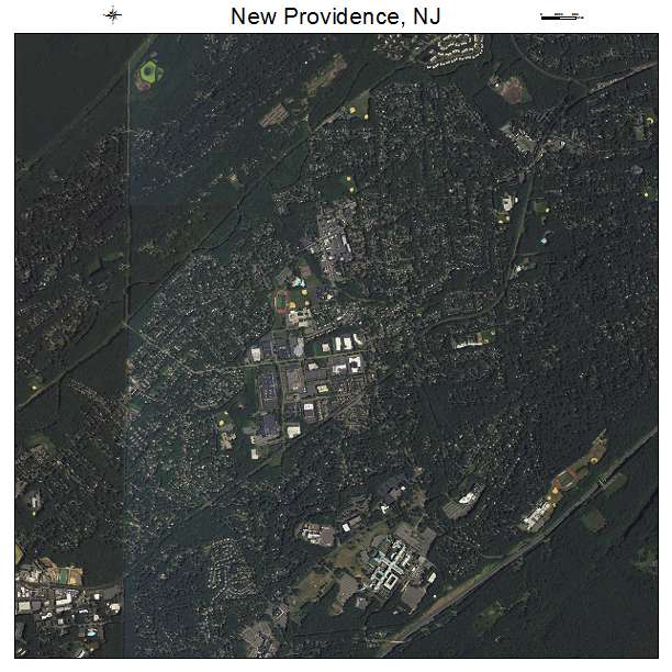 New Providence, NJ air photo map