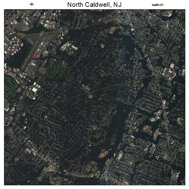 North Caldwell, NJ air photo map