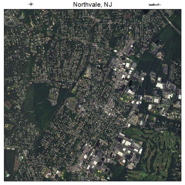 Northvale, NJ air photo map