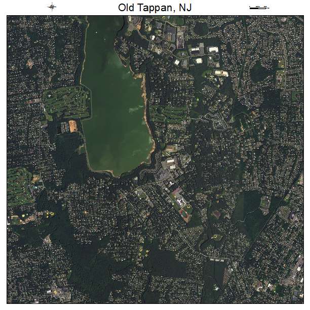 Old Tappan, NJ air photo map
