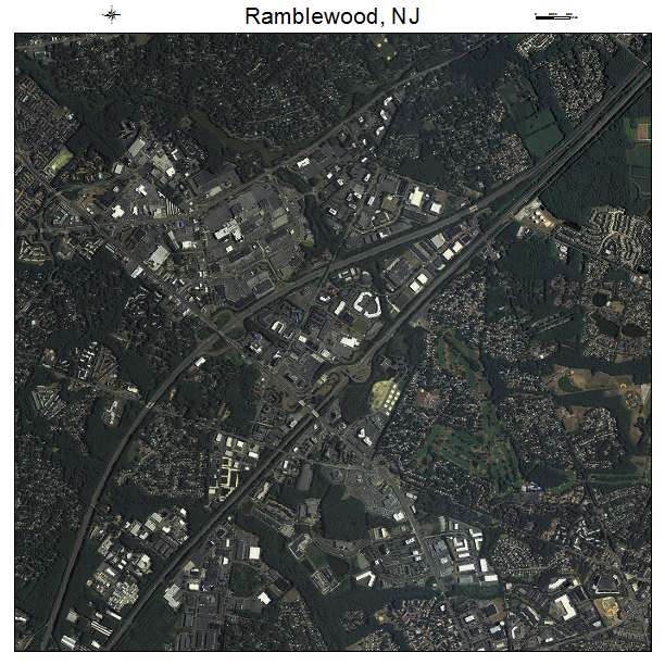 Ramblewood, NJ air photo map